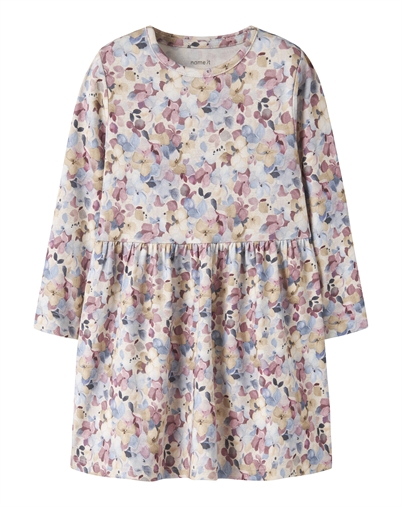 Name It - NMFNadena Langarmkleid - Peyote Melange